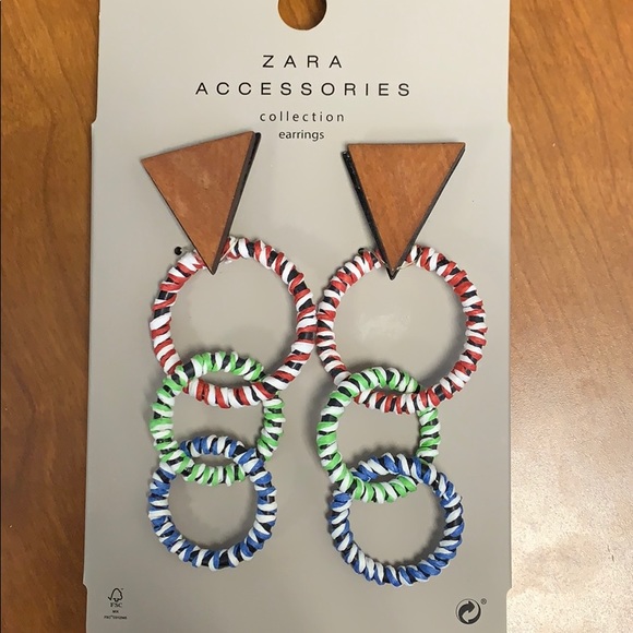 Zara Earrings Hoops and Loops - Picture 1 of 4